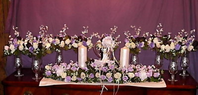 bridal complet centerpieces for reseption
